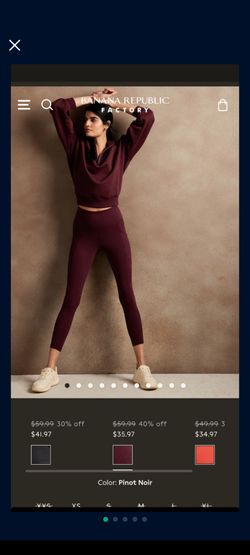 Skinny High Rise Leggings XS Banana Republic