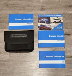 2024 Honda Civic OEM Owners Manual 