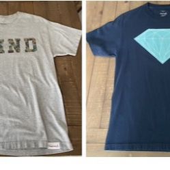 Diamond Supply T Shirts Mens Large All 4 For $80