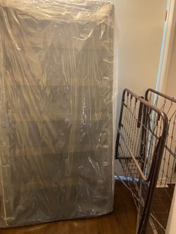 Twin Bed Frame with box spring