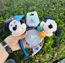 Disney Mickey & Minnie Plush Headband
