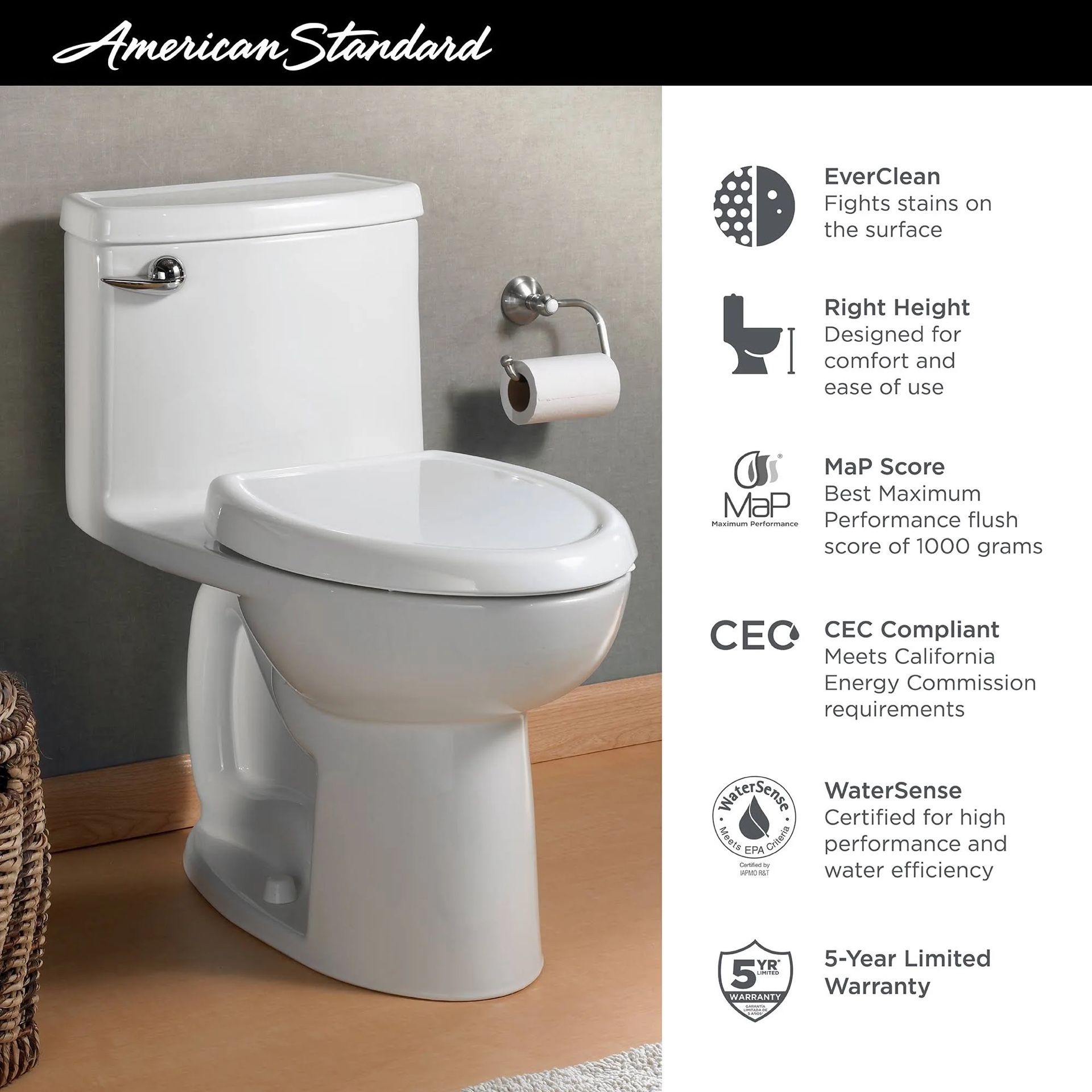 American Standard Toilet