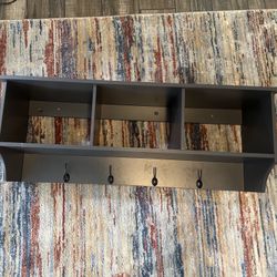 Coat Rack With Storage 