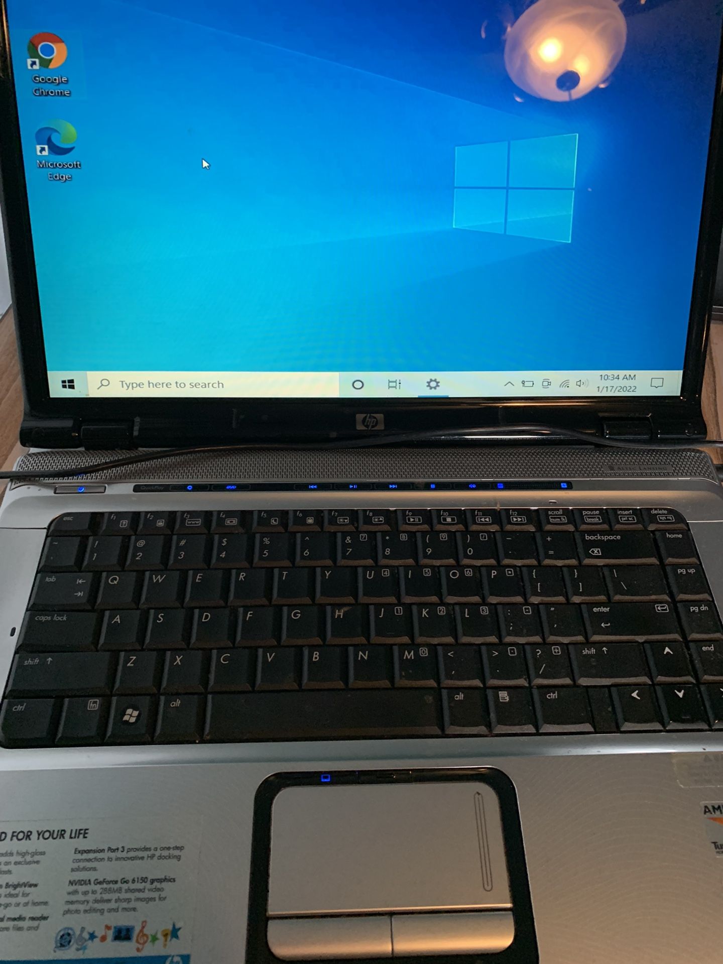 Hp Dv6000 Laptop Windows 10 Webcam
