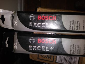 Bosch excel+ windshield wipers 24" & 26"(New)