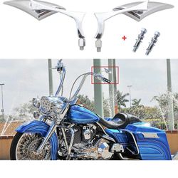 Pair Motorcycle Chrome 
