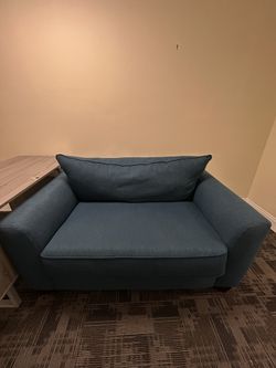 Navy Blue Mini Couch 