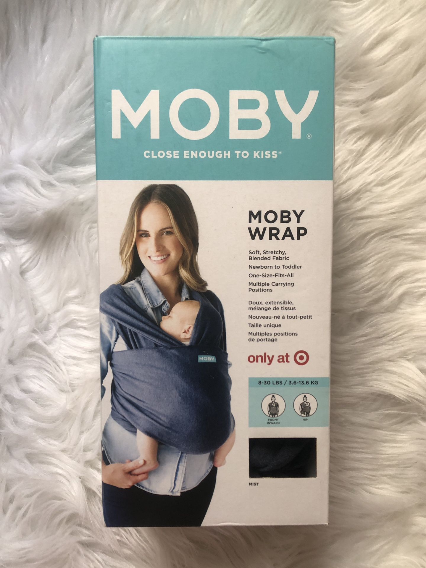 Moby Wrap baby carrier for mom & baby