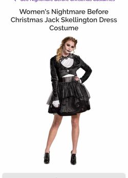 Woman jack skellington Costume