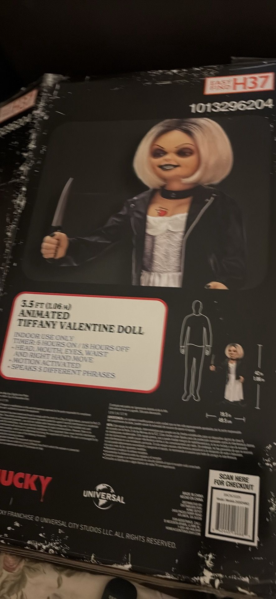 Tiffany, Valentine Doll Led Scarred Chucky Doll