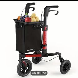 Walker For Seniors ( Orange Color ) . New In Original Box 