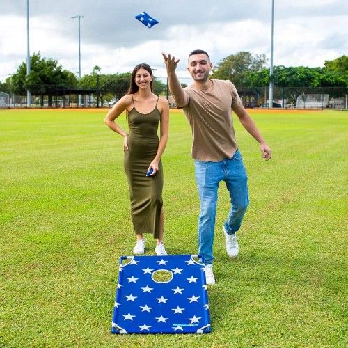 Cornhole Tossing Game ( Stars & Stripes )