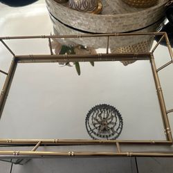 Gold Decor Tray 