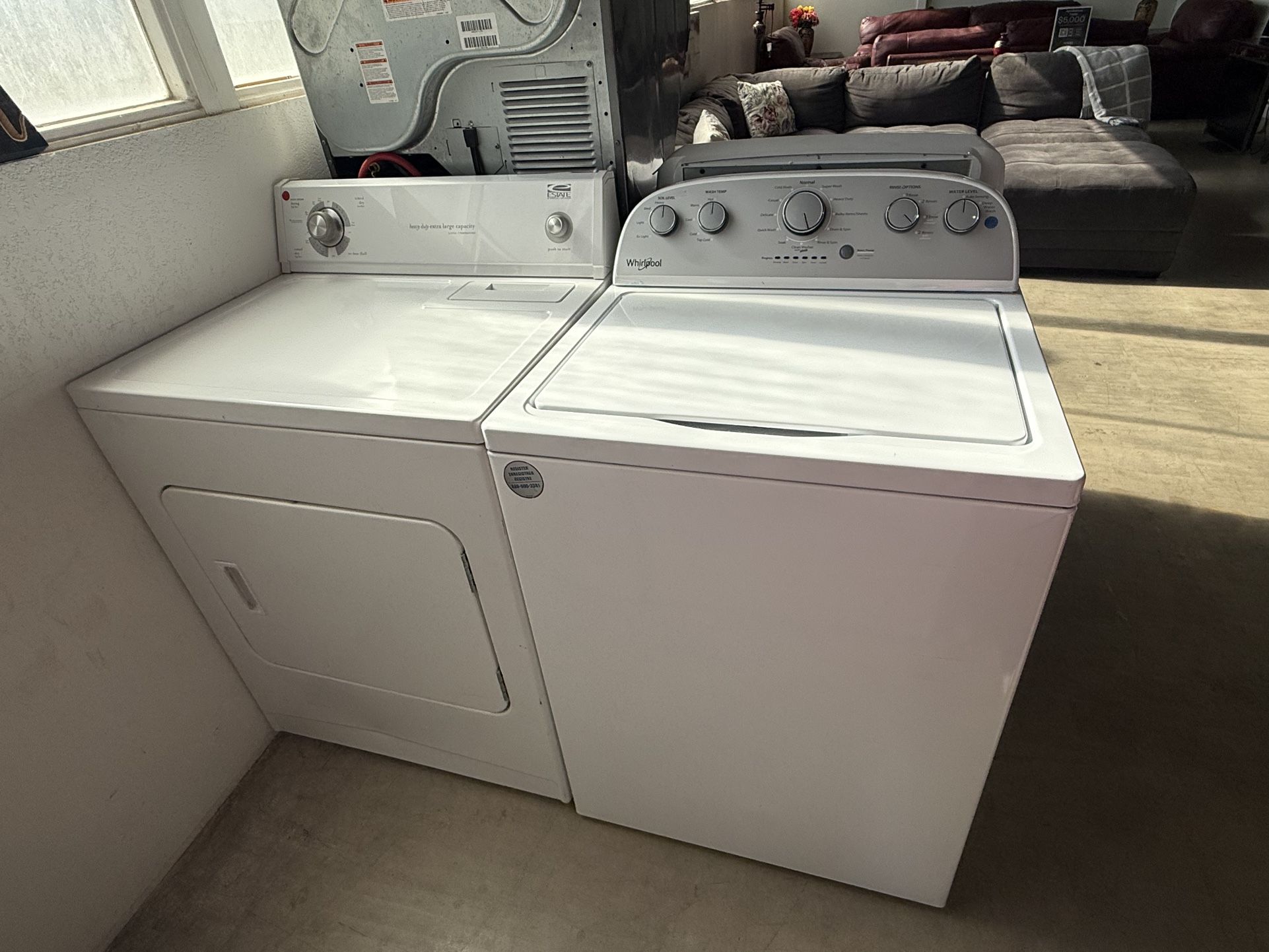 Washer And Dryer Set