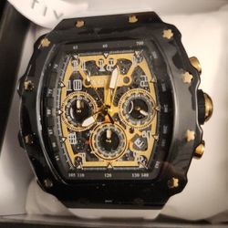 New Activa Fury By Invicta Skeleton Dial 44.3mm with Antique Matte Face