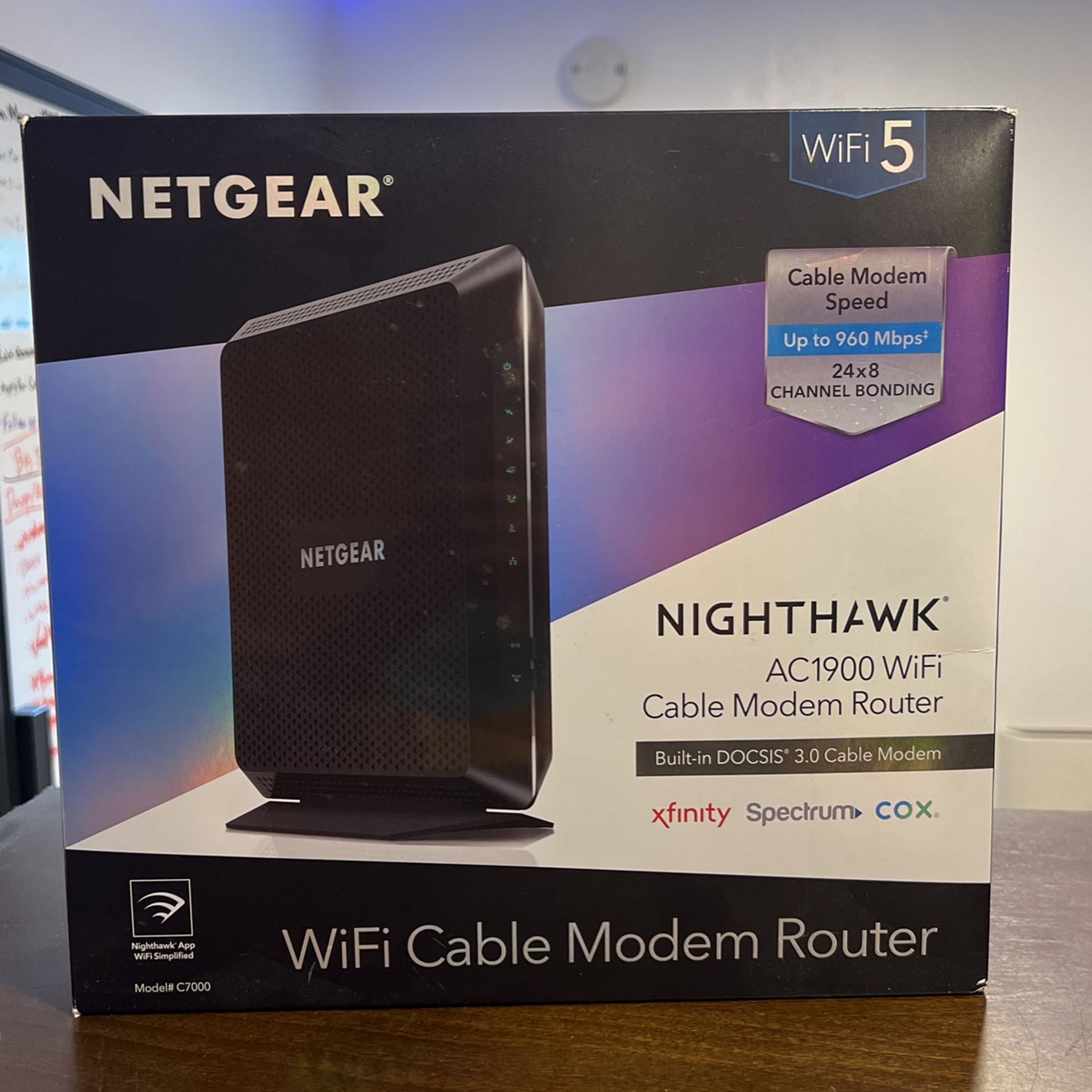 Netgear cable modem router