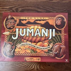 Vintage 1995 Jumanji Board Game, Complete Inbox