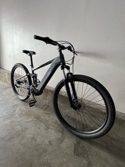 Hyper Electric Mountain Bike Full Suspension