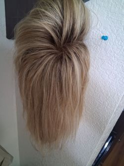 Blonde Human Hair Lacefront Wig