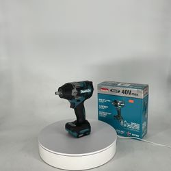 Makita 40V max XGT Brushless Cordless 4-Speed Mid-Torque 1/2 in. Impact Wrench w/Detent Anvil (Tool Only)