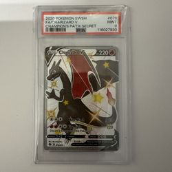 PSA9 Shiny Charizard V Champions Path 079/073