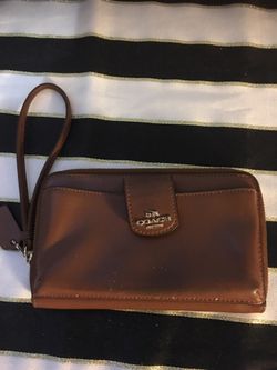 Authentic coach wallet