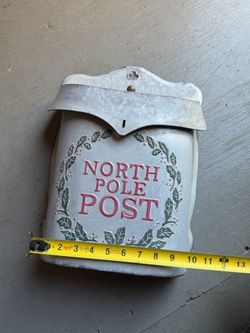 North Pole Christmas Mailbox