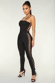 Fashion Nova bandage Jumpsuit
