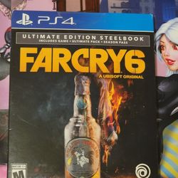Far Cry 6 Ultimate Edition SteelBook (PlayStation 4) 🌳🚢🌳