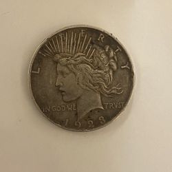 1923 D Peace Dollar