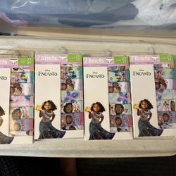 4 PACKAGES OF GIRLS SIZE 2T-3T BRIEFS UNDERWEAR DISNEY ENCANTO 28 PAIRS-
