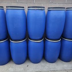 35 Gallons Drums With Removable Lid (BARRILES)(Containers)