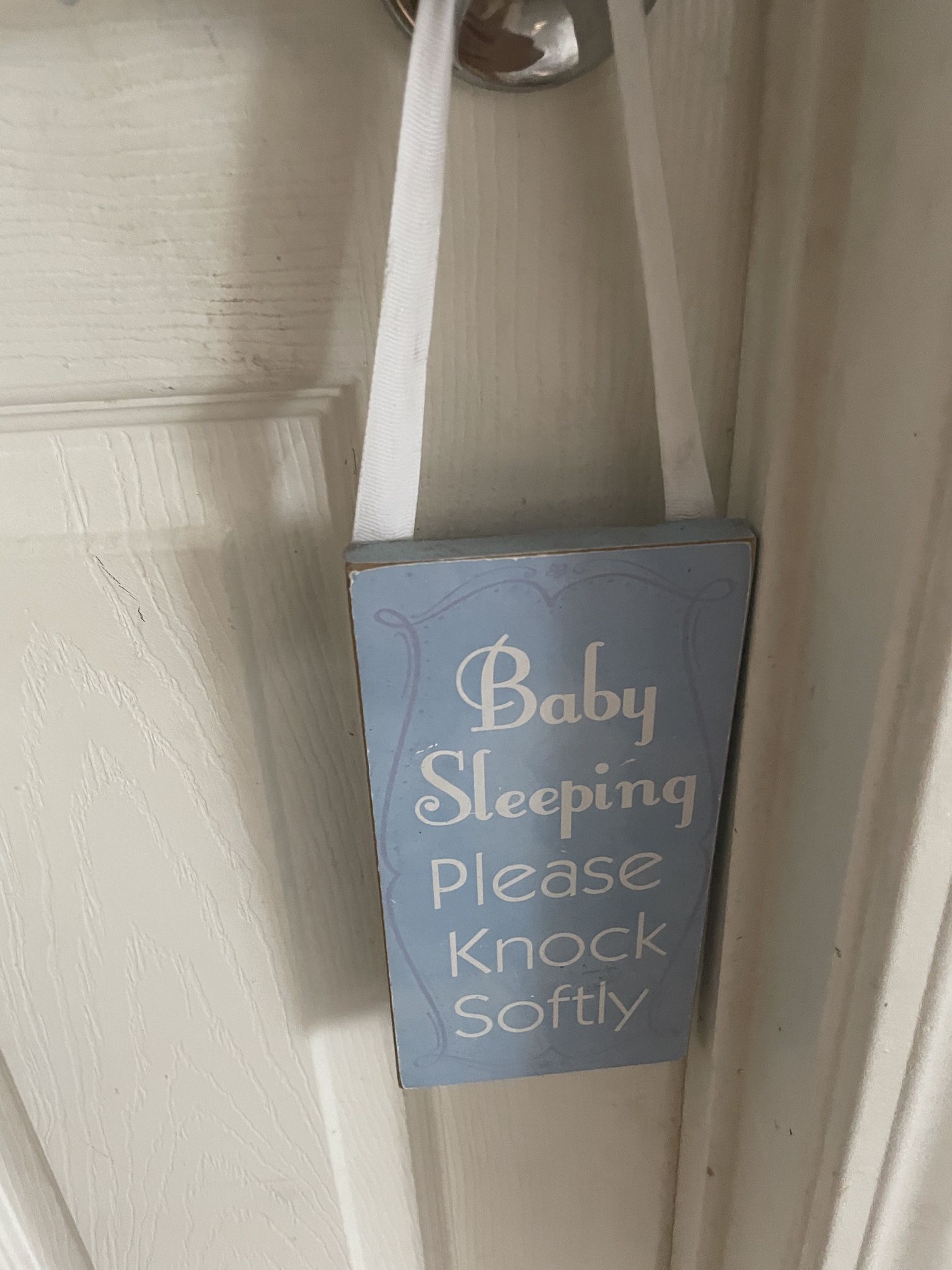 Baby Sleeping Sign 