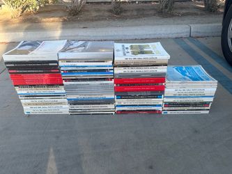 Vintage Lot Of 103 Harley Davidson Parts Catalogs Books & Repair Manuals