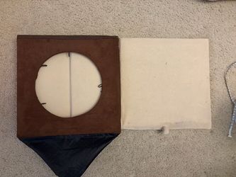 Foldable Cube Cat House - 13" Soft Fleece Cat Bed with Removable Cushion