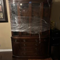 Wooden China Cabinet