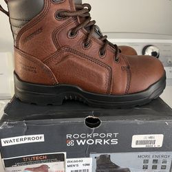 Steel Toe Work Boots (Waterproof)
