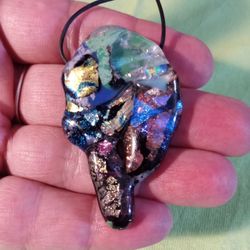 Handcrafted Dichoric Glass Pendant