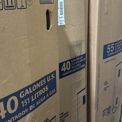 Brand New Electric&gas 40 gal Water Heater 