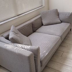 Modani 2-Piece Sofa Set + Matching Pillows - Excellent Condition, Washable Covers
