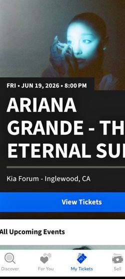 Ariana Grande Tickets