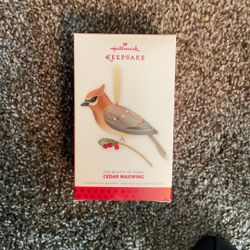 Hallmark Collectible Ornament Beauty Of Birds Keepsake 