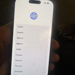 iPhone 16 Pro 256GB Unlocked – 92% Battery – Cracked Back – No Face ID - No Selfie Camera