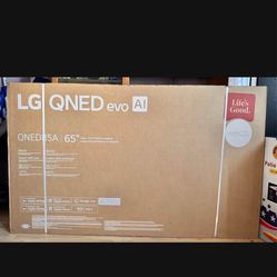 Lg 65” tv Evo AI