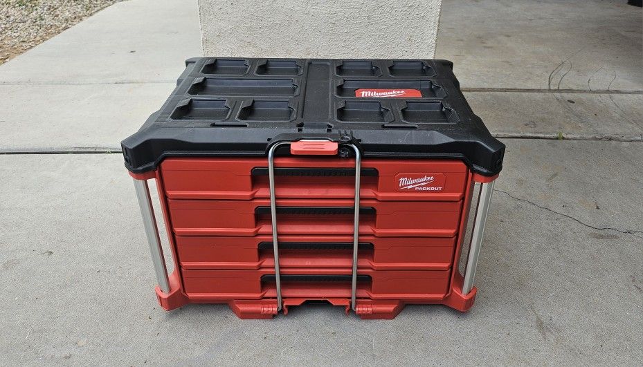 milwaukee 4 drawer packout 