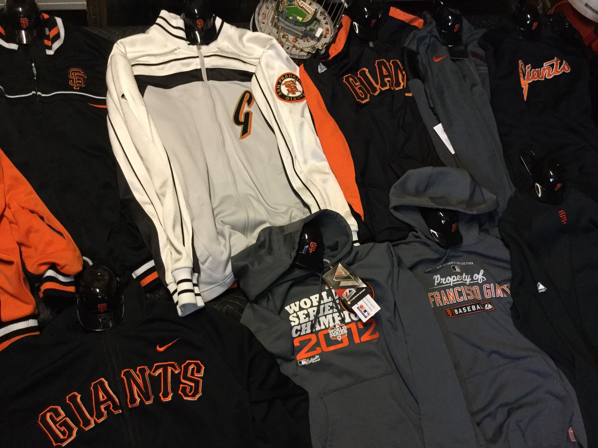 San Francisco giants nike and majestic