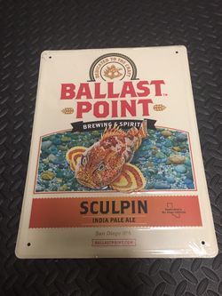 Ballast Point Tin Signs Breweriana 