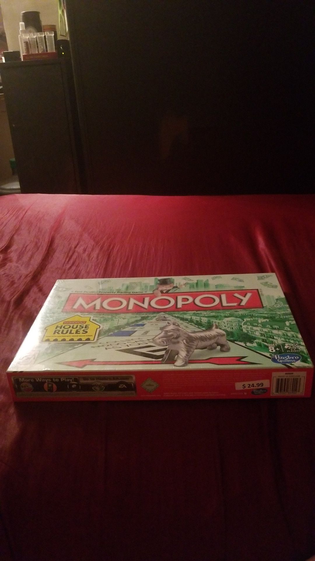KID'S MONOPOLY HOUSE RULES HASBRO GAME!!!!!