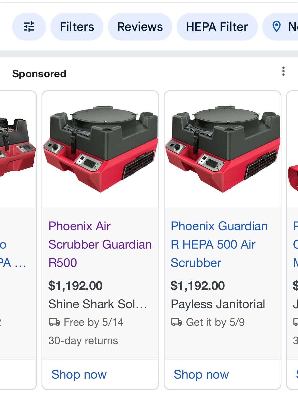 Phoenix Air Scrubber