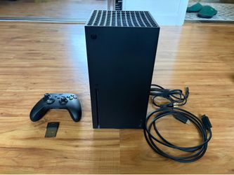 Xbox Series X + 1TB Seagate external SSD
